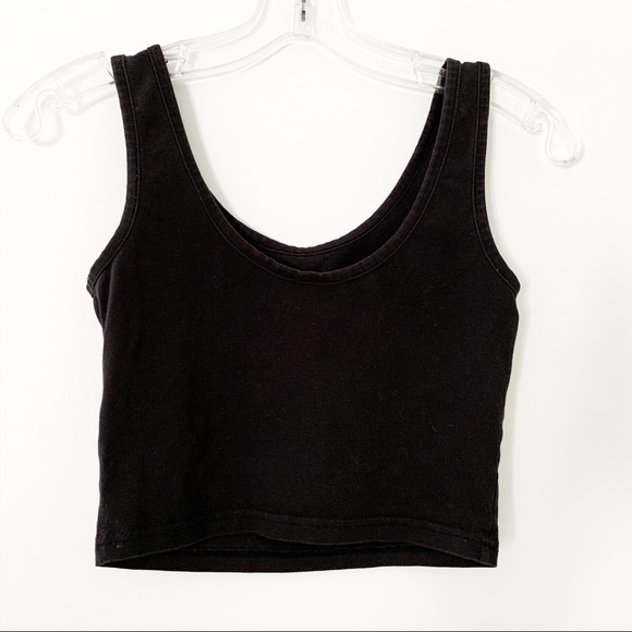 H&M Black Nirvana Crop Top - Picture 3 of 3
